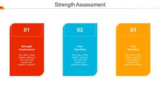 Strength Assessment Ppt Powerpoint Presentation Gallery Show Cpb