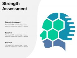 Strength assessment ppt powerpoint presentation layouts background image cpb