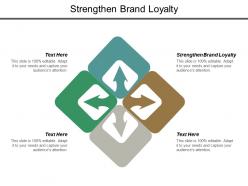 Strengthen brand loyalty ppt powerpoint presentation layouts design ideas cpb
