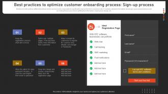 Strengthening Customer Loyalty By Preventing Best Practices To Optimize Customer Onboarding