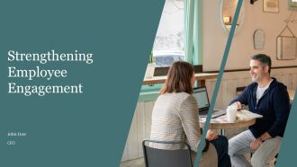 Strengthening Employee Engagement PPT Template AT
