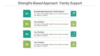 Strengths based approachfamily support ppt powerpoint presentation infographics shapes cpb