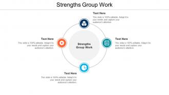 Strengths group work ppt powerpoint presentation model outline cpb