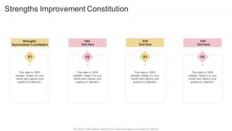Strengths Improvement Constitution In Powerpoint And Google Slides Cpb