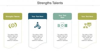 Strengths talents ppt powerpoint presentation infographics clipart cpb