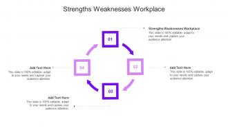 Strengths Weaknesses Workplace In Powerpoint And Google Slides Cpb