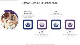 Stress Burnout Questionnaire In Powerpoint And Google Slides Cpb