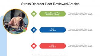 Stress Disorder Peer Reviewed Articles In Powerpoint And Google Slides Cpb