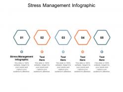 Stress management infographic ppt powerpoint presentation icon graphics cpb
