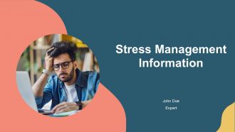 Stress Management Information PPT Outline AT