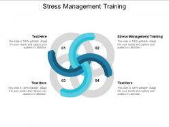 Stress management training ppt powerpoint presentation icon structure cpb