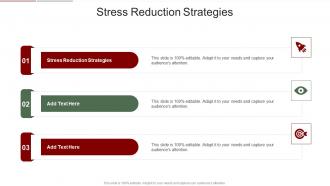 Stress Reduction Strategies In Powerpoint And Google Slides Cpb