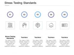 Stress testing standards ppt powerpoint presentation layouts deck cpb