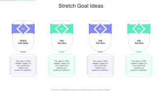 Stretch Goal Ideas In Powerpoint And Google Slides Cpb