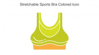 Stretchable Sports Bra Colored Icon In Powerpoint Pptx Png And Editable Eps Format