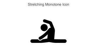 Stretching Monotone Icon In Powerpoint Pptx Png And Editable Eps Format