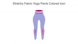 Stretchy Fabric Yoga Pants Colored Icon In Powerpoint Pptx Png And Editable Eps Format