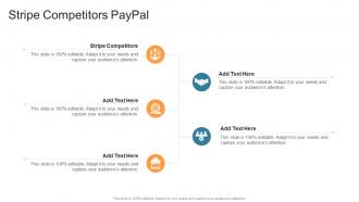 Stripe Competitors PayPal In Powerpoint And Google Slides Cpb
