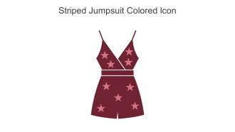 Striped Jumpsuit Colored Icon In Powerpoint Pptx Png And Editable Eps Format