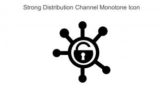 Strong Distribution Channel Monotone Icon In Powerpoint Pptx Png And Editable Eps Format