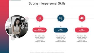 Strong Interpersonal Skills In Powerpoint And Google Slides Cpb