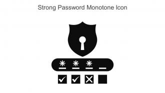 Strong Password Monotone Icon In Powerpoint Pptx Png And Editable Eps Format
