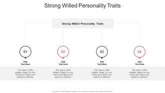 Strong Willed Personality Traits In Powerpoint And Google Slides Cpb