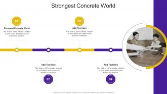 Strongest Concrete World In Powerpoint And Google Slides Cpb