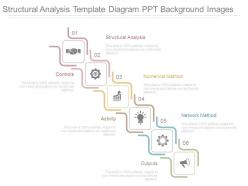 Structural analysis template diagram ppt background images
