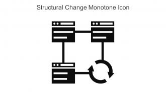 Structural Change Monotone Icon In Powerpoint Pptx Png And Editable Eps Format