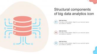 Structural Components Of Big Data Analytics Icon