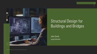 Structural Design For Buildings And Bridges PPT Example AT