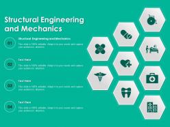 Structural engineering and mechanics ppt powerpoint presentation slides