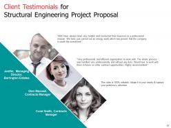 Structural engineering project proposal powerpoint presentation slides