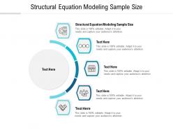 Structural equation modeling sample size ppt powerpoint presentation ideas example file cpb