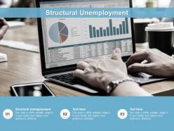 Structural unemployment ppt powerpoint presentation styles example cpb