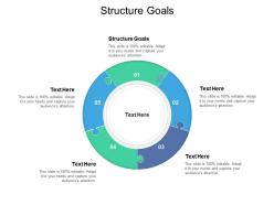 Structure goals ppt powerpoint presentation ideas portrait cpb