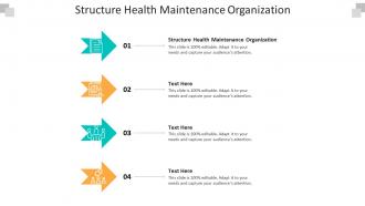 Structure health maintenance organization ppt powerpoint presentation inspiration portfolio cpb