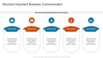 Structure Important Business Communication In Powerpoint And Google Slides Cpb