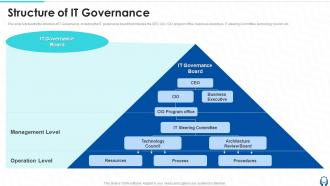 Structure Of IT Governance Ppt Powerpoint Presentation Outline File Formats