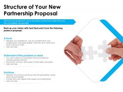 Structure Of Your New Partnership Proposal