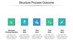 Structure process outcome ppt powerpoint presentation rules cpb