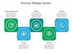 Structure strategic session ppt powerpoint presentation inspiration brochure cpb