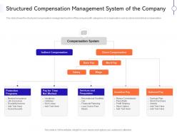 Structured compensation management system of the company ppt pictures samples