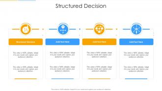 Structured Decision In Powerpoint And Google Slides Cpb