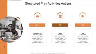 Structured Play Activities Autism In Powerpoint And Google Slides Cpb