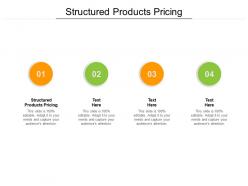 Structured products pricing ppt powerpoint presentation icon slide download cpb