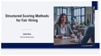 Structured Scoring Methods For Fair Hiring PPT Mockup AT