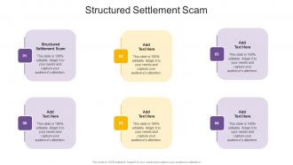 Structured Settlement Scam In Powerpoint And Google Slides Cpb