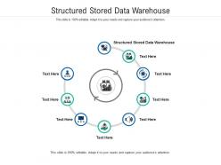 Structured stored data warehouse ppt powerpoint presentation infographic template outline cpb